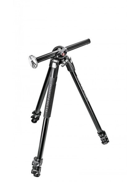KIT TRÍPODE 290 DUAL CON RÓTULA 3 WAY ALUMINIO MANFROTTO- MFMK290DUA3-3W