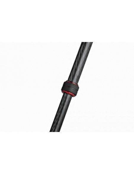 TRÍPODE 190! GO M 4 SECCIONES FIBRA DE CARBONO MANFROTTO- MFMT190GOC4