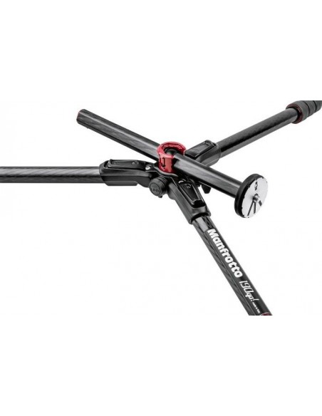 TRÍPODE 190! GO M 4 SECCIONES FIBRA DE CARBONO MANFROTTO- MFMT190GOC4