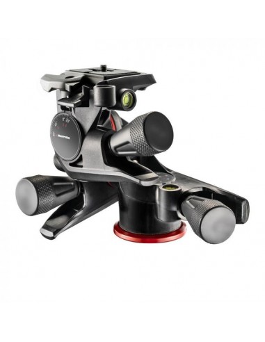 RÓTULA DE CREMALLERA XPRO GEARED CON ZAPATA RÁPIDA 200PL MANFROTTO- MFMHXPRO-3WG