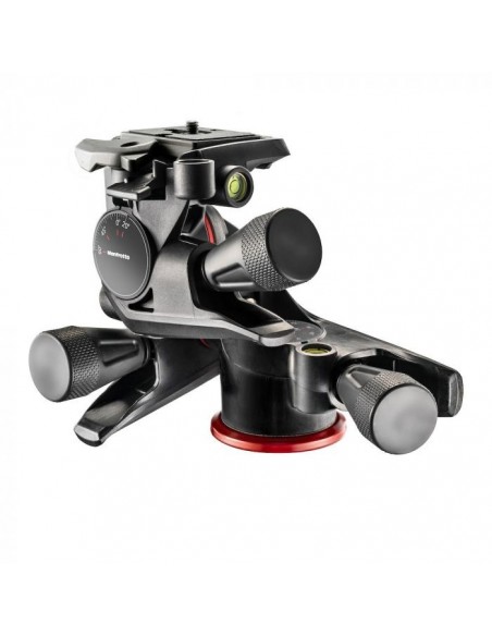 RÓTULA DE CREMALLERA XPRO GEARED CON ZAPATA RÁPIDA 200PL MANFROTTO- MFMHXPRO-3WG