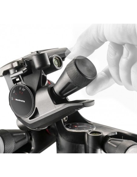 RÓTULA DE CREMALLERA XPRO GEARED CON ZAPATA RÁPIDA 200PL MANFROTTO- MFMHXPRO-3WG