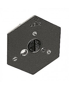 ZAPATA RÁPIDA 130-14 HEXAGONAL 1/4'' MANFROTTO- MF130-14