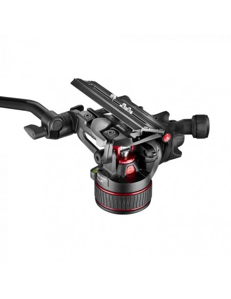 RÓTULA DE VIDEO FLUIDA NITROTECH 612 CONTRABALANCEO CONTINUO MANFROTTO -  MFMVH612AH