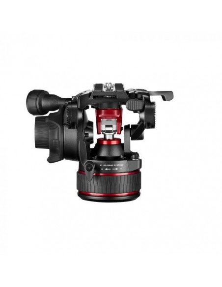 RÓTULA DE VIDEO FLUIDA NITROTECH 612 CONTRABALANCEO CONTINUO MANFROTTO -  MFMVH612AH
