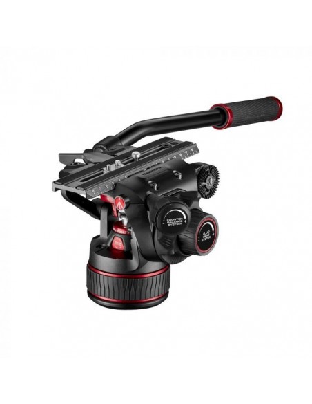 RÓTULA DE VIDEO FLUIDA NITROTECH 612 CONTRABALANCEO CONTINUO MANFROTTO -  MFMVH612AH