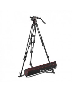 TRÍPODE ALUMINO TWIN RÓTULA NITROTECH 612 MANFROTTO - MFMVK612TWINGA
