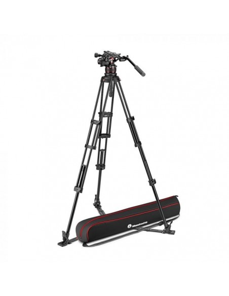 TRÍPODE ALUMINO TWIN RÓTULA NITROTECH 612 MANFROTTO - MFMVK612TWINGA