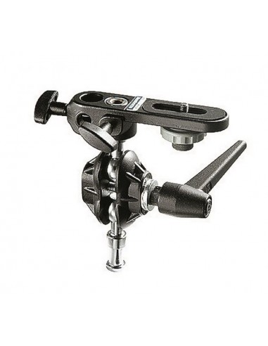 RÓTULA CON DOBLE BOLA CON SOPORTE PARA CÁMARA MANFROTTO- MF155