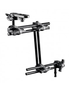 BRAZO ARTICULADO DOBLE DE 3 SECCIONES CON SOPORTE PARA CÁMARA MANFROTTO- MF396B-3