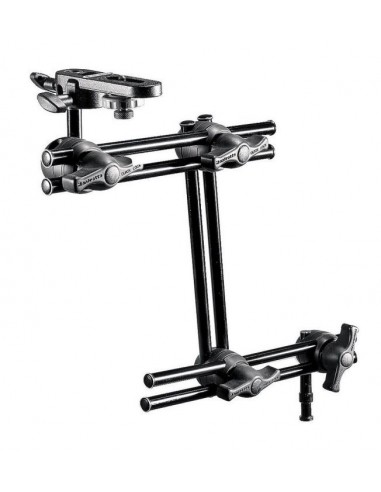 BRAZO ARTICULADO DOBLE DE 3 SECCIONES CON SOPORTE PARA CÁMARA MANFROTTO- MF396B-3