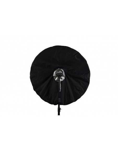 TELA DIFUSORA NEGRO / PLATA PARA PARAGUAS DEEP 105 CM. ELINCHROM - EL26763